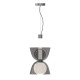 Gems Short 1 D30 A Nero lampada a sospensione Penta Light vista