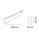 Gestalt 2638 lampada a parete 9010 novantadieci dimensioni