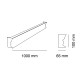 Gestalt 2638 lampada a parete 9010 novantadieci dimensioni