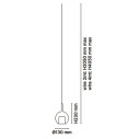 Glo Mini lampada a sospensione Penta Light dimensioni