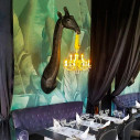 Giraffe in Love Wall Lamp Qeeboo ambientazione
