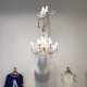 Giraffe in Love Wall Lamp Qeeboo ambientazione