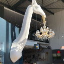 Giraffe in Love Wall Lamp Qeeboo ambientazione