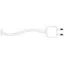 Giraffe in Love XS Qeeboo ue plug