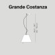 Luceplan Grande Costanza D13Gs Lampada a sospensione dimensioni