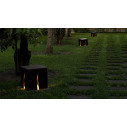 Artemide Granito LED lampada da terra outdoor ambientazione
