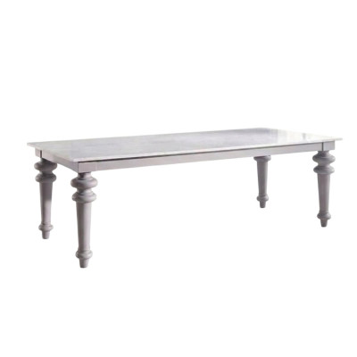Gray 33 Tavolo gambe frassino top marmo