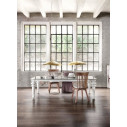 Gray 33 Tavolo gambe in ceramica top in lamiera Gervasoni ambientazione
