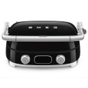 Griglia Multifunzione Smeg MGF01BLEU Nero lucido chiuso