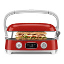 Griglia Multifunzione SMEG MGF01RDEU Rosso lucido