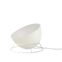 H2O F Nebulite Lampada da terra In-es.artdesign bianco spenta