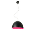 H2O Lampada a sospensione In-es.artdesign nero-magenta