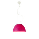 H2O Nebulite Lampada a sospensione In-es.artdesign magenta accesa