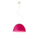 H2O Nebulite Lampada a sospensione In-es.artdesign magenta accesa