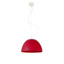 H2O Nebulite Lampada a sospensione In-es.artdesign rosso spenta