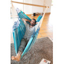 La Siesta Habana Azure Poltrona sospesa Comfort in cotone biologico ambientazione