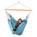 La Siesta Habana Azure Poltrona sospesa Kingsize in cotone biologico vista