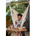 La Siesta Habana Latte Poltrona sospesa Comfort in cotone biologico ambientazione