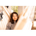 La Siesta Habana Latte Poltrona sospesa Comfort in cotone biologico ambientazione