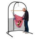 La Siesta Habana Flamingo Poltrona sospesa Comfort in cotone biologico ambientazione