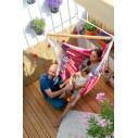 La Siesta Habana Flamingo Poltrona sospesa Comfort in cotone biologico ambientazione