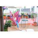 La Siesta Habana Flamingo Poltrona sospesa Comfort in cotone biologico ambientazione