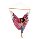 La Siesta Habana Flamingo Poltrona sospesa Kingsize in cotone biologico vista