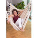 La Siesta Habana Nougat Poltrona sospesa Kingsize in cotone biologico ambientazione