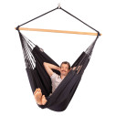 La Siesta Habana Onyx Poltrona sospesa Comfort in cotone biologico vista