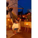 La Siesta Habana Zebra Poltrona sospesa Comfort in cotone biologico ambientazione
