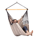 La Siesta Habana Zebra Poltrona sospesa Comfort in cotone biologico vista