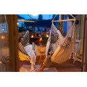 La Siesta Habana Zebra Poltrona sospesa Comfort in cotone biologico ambientazione