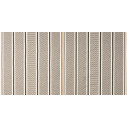La Siesta Habana Zebra Poltrona sospesa Comfort in cotone biologico dettaglio