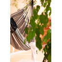 La Siesta Habana Zebra Poltrona sospesa Kingsize in cotone biologico ambientazione