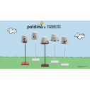 Poldina x Peanuts Heart Zafferano dettaglio 