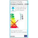 Poldina x Peanuts Heart Zafferano etichetta energetica