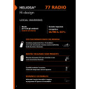 Heliosa Hi-design 11 Riscaldatore a infrarossi specifiche 