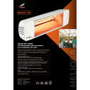 Heliosa Hi-design 11 Riscaldatore a infrarossi specifiche 