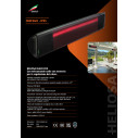 Heliosa Hi-design Black Evo Radio Riscaldatore a infrarossi specifiche tecniche