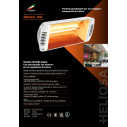 Heliosa Hi-design Wide Angle Radio Riscaldatore a infrarossi specifiche tecniche