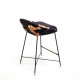 High Stool Black Lipstick Seletti vista