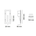 Hint Small 1304A segnapassi da esterno 9010 novantadieci dimensioni