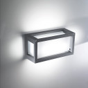 Home 230V H 12,5 E27 lampada da parete-soffitto Grigio scuro Zafferano ambientazione