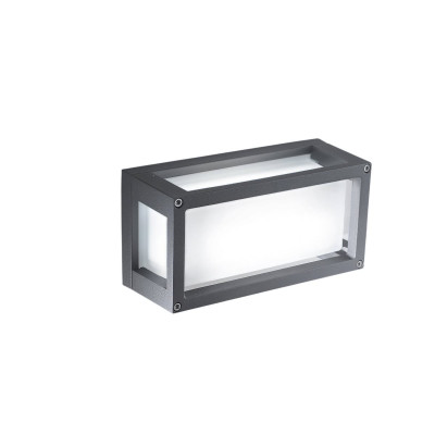 Home 230V H 12,5 E27 lampada da parete-soffitto Grigio scuro