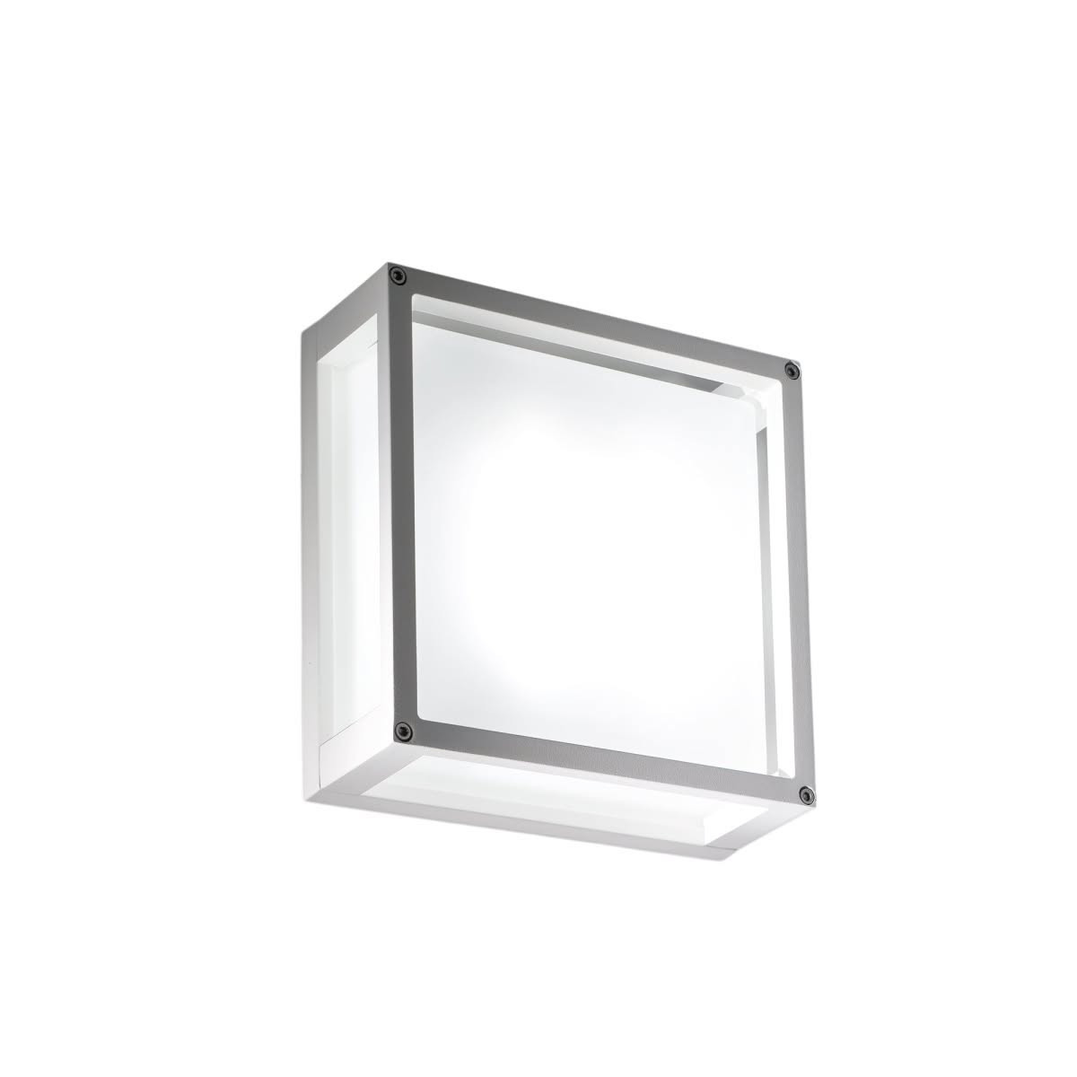Home 230V H 25 LED lampada da parete-soffitto Bianco