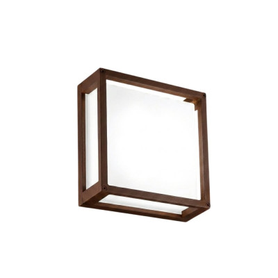 Home 230V H 25 LED lampada da parete-soffitto Corten