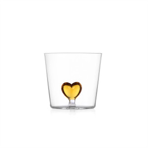 Cuore Tumbler cuore giallo