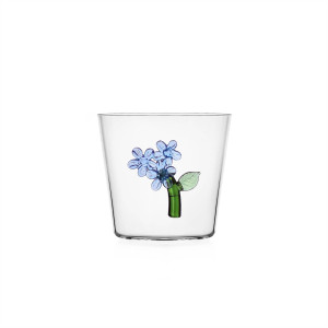 Botanica Tumbler fiore azzurro