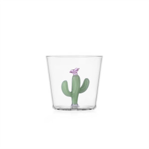 Desert Plants Tumbler Cactus verde opaco