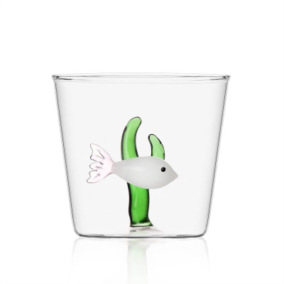 Marine Garden Tumbler Pesce Bianco-Alga Verde